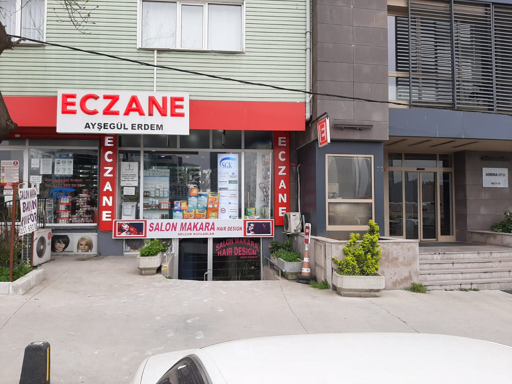 Eczane Işıklı Tabela | Antik Reklam Referans Çalışması - ANTİK REKLAM