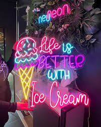 Dondurma Neon Led Tabela | Antik Reklam - ANTİK REKLAM