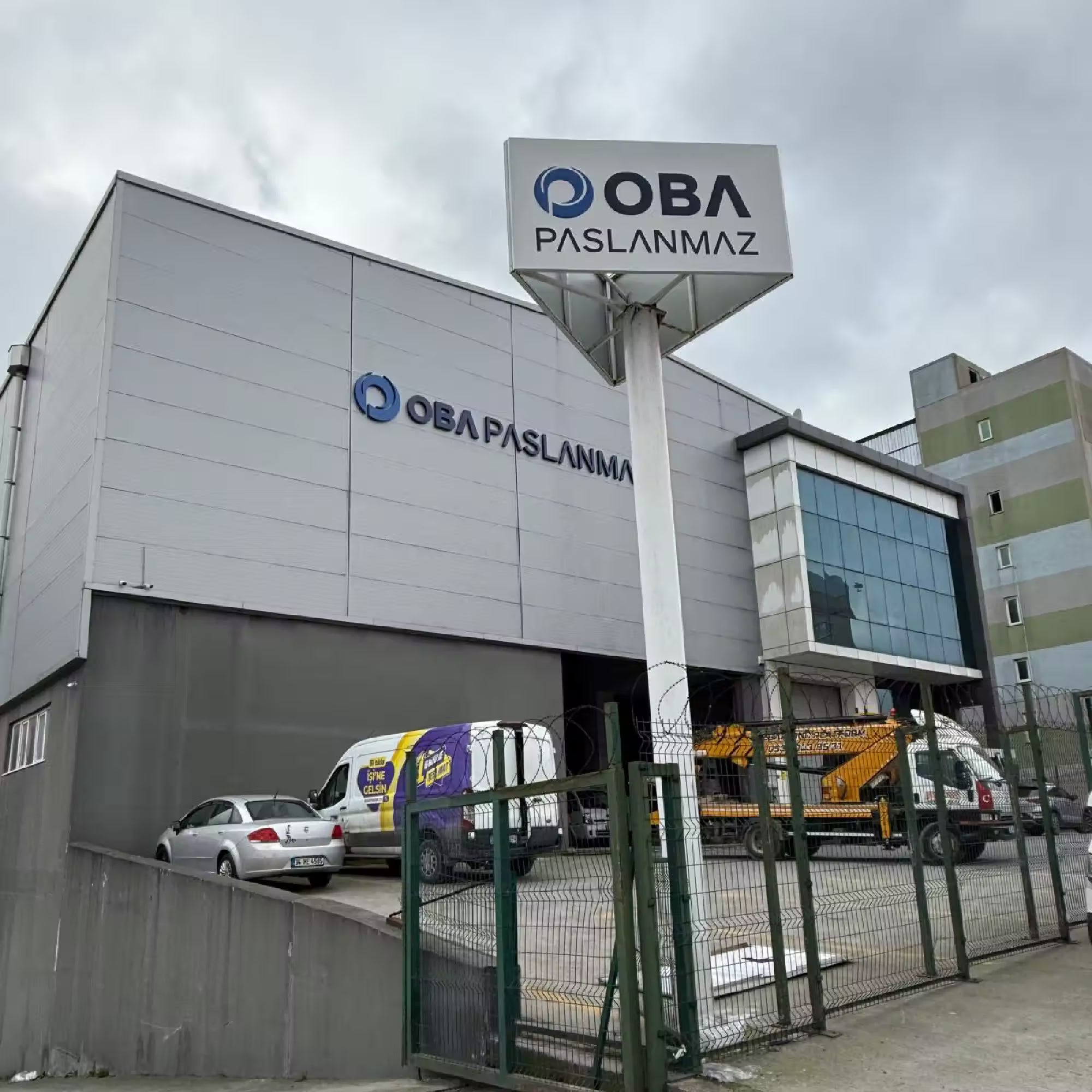 Oba Paslanmaz Totem Tabela | Antik Reklam - ANTİK REKLAM