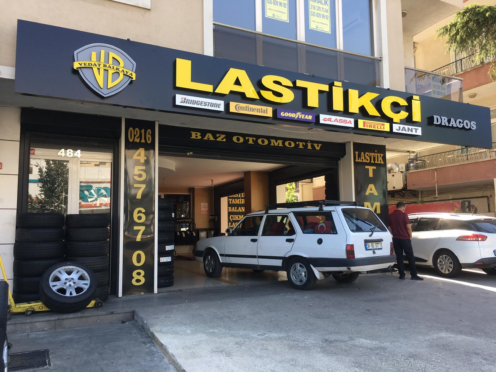 Lastikçi Tabela Tamir & Bakım | Antik Reklam - ANTİK REKLAM