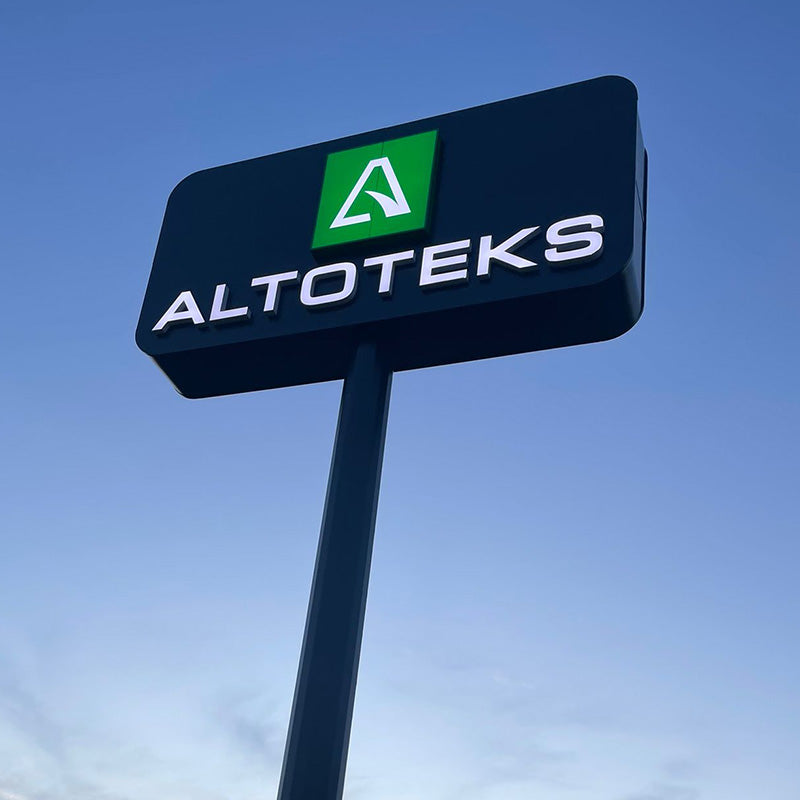 Altoteks Totem Tabela | Antik Reklam - ANTİK REKLAM