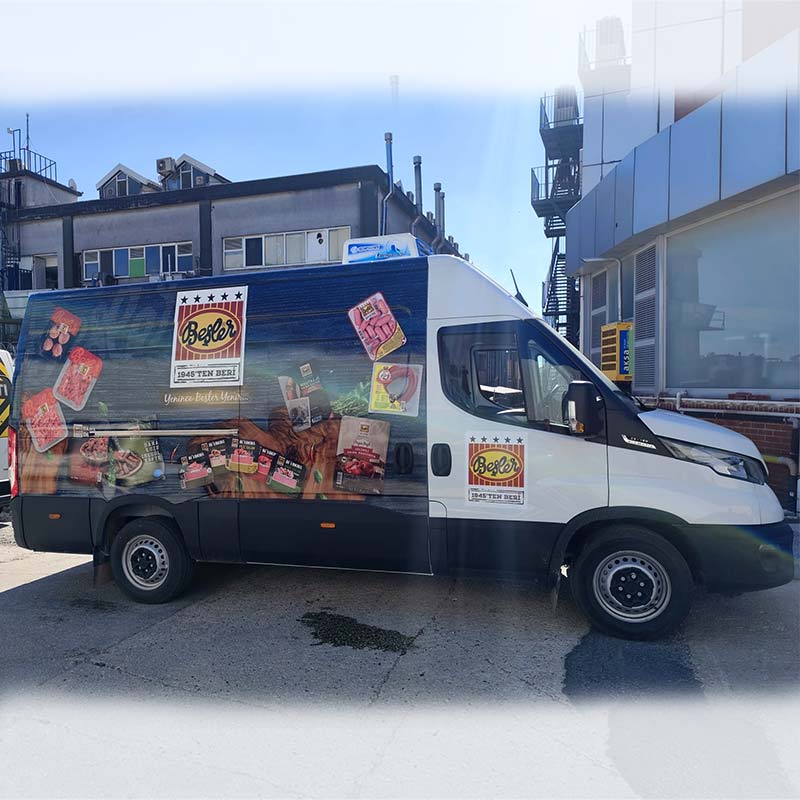 Beşler Araç Giydirme | Antik Reklam - ANTİK REKLAM