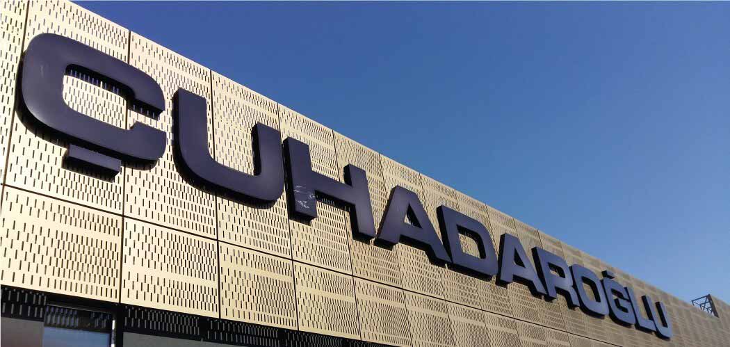 Çuhadaroğlu Kutu Harf Tabela | Antik Reklam Referans Çalışması - ANTİK REKLAM