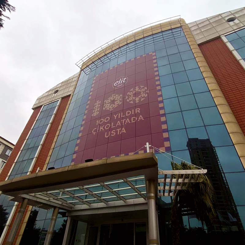 Elit Çikolata Cephe Giydirme | Antik Reklam - ANTİK REKLAM