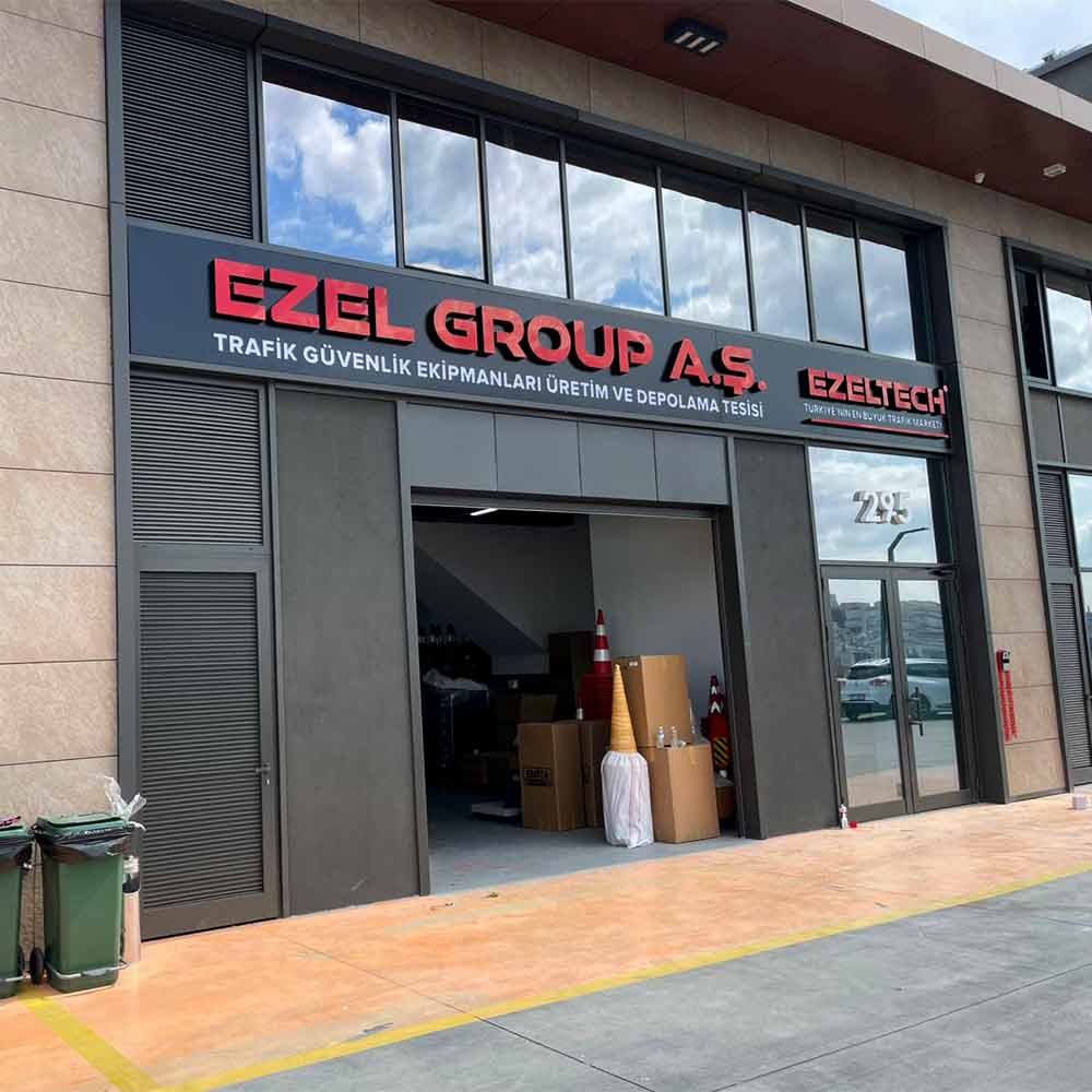 Ezel Grup Kutu Harf Tabela | Antik Reklam Referans Çalışması - ANTİK REKLAM