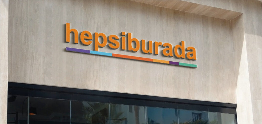 Hepsiburada Kutu Harf Tabela | Antik Reklam Referans Çalışması - ANTİK REKLAM