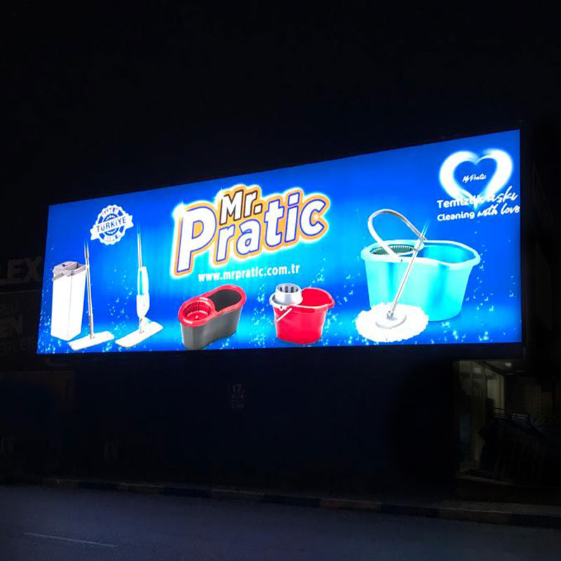 Mr. Pratic Temizlik Vinil Germe Tabela | Antik Reklam - ANTİK REKLAM