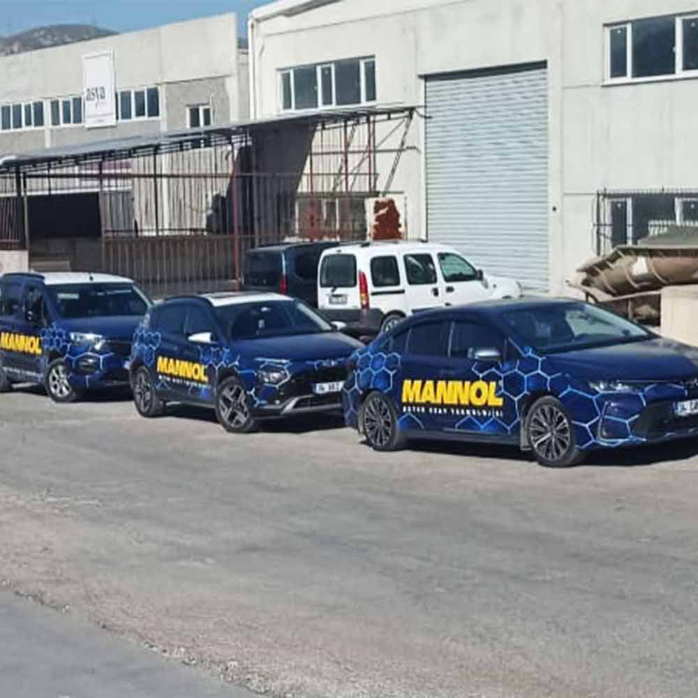 Mannol Araç Giydirme | Antik Reklam - ANTİK REKLAM