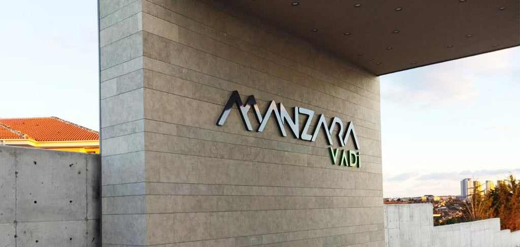 Manzara Vadi Kutu Harf Tabela | Antik Reklam Referans Çalışması - ANTİK REKLAM