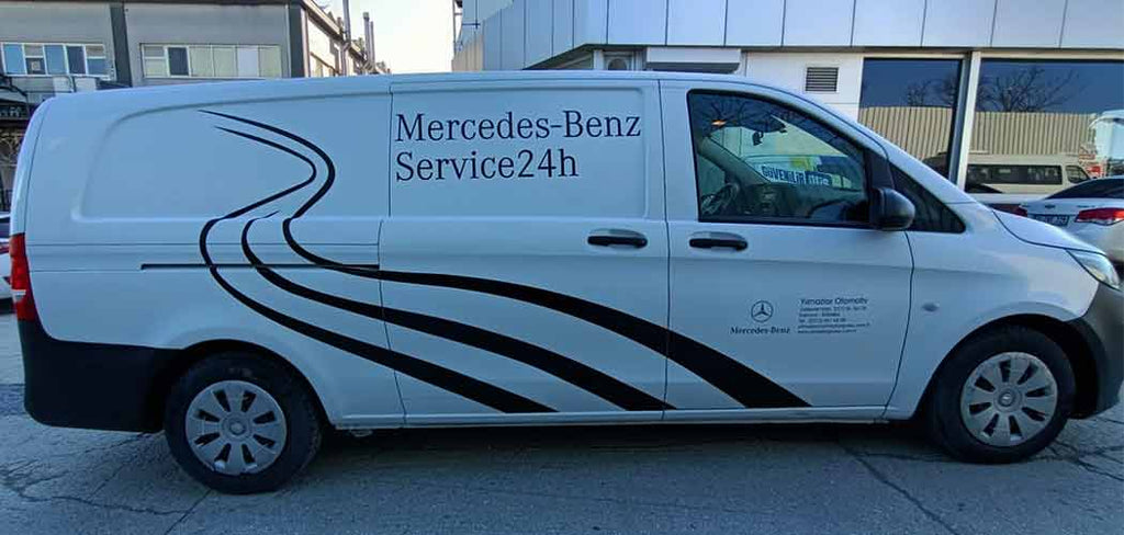 Mercedes-Benz Vito Araç Giydirme | Antik Reklam - ANTİK REKLAM