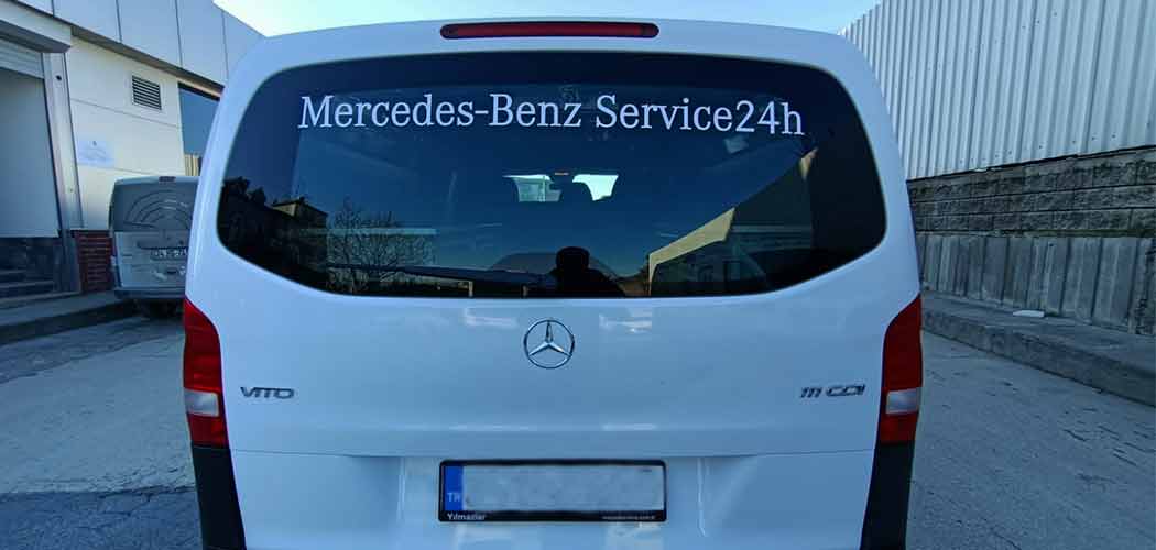 Mercedes-Benz Vito Araç Giydirme | Antik Reklam - ANTİK REKLAM