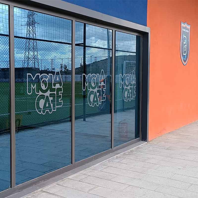 Başakşehir Mola Cafe Cam Giydirme | Antik Reklam - ANTİK REKLAM