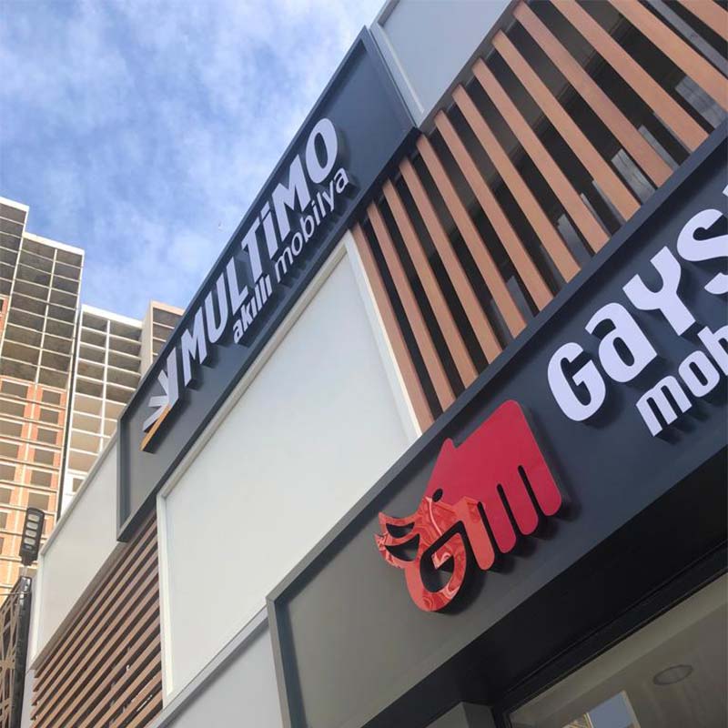 Multimo Kutu Harf Tabela | Antik Reklam Referans Çalışması - ANTİK REKLAM