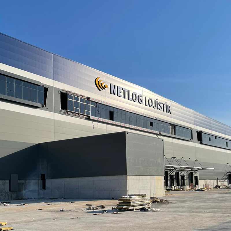 Netlog Lojistik Kutu Harf Tabela | Antik Reklam Referans Çalışması - ANTİK REKLAM