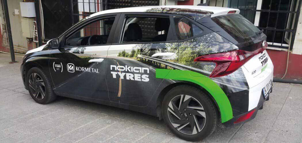 Kormetal Hyundai i20 Araç Giydirme | Antik Reklam - ANTİK REKLAM