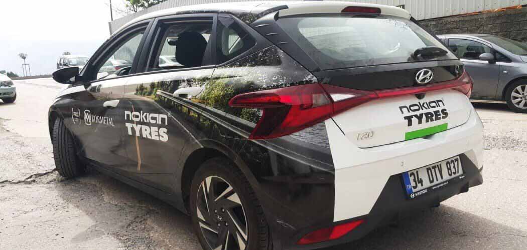 Kormetal Hyundai i20 Araç Giydirme | Antik Reklam - ANTİK REKLAM