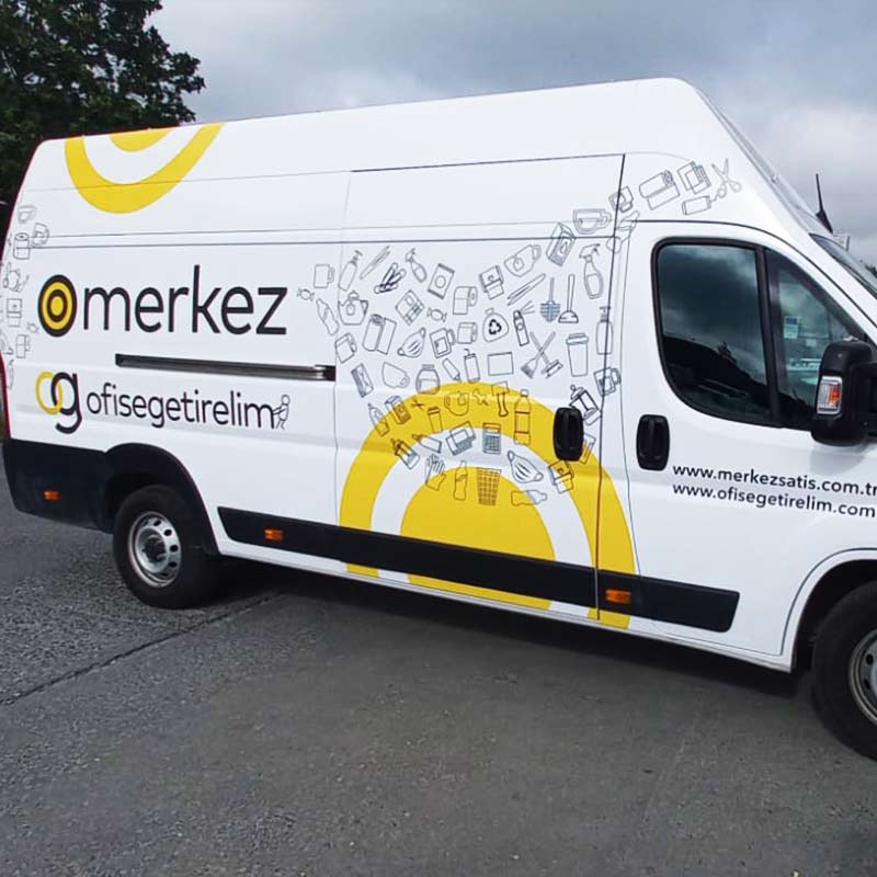 Ofise Getirelim Araç Giydirme | Antik Reklam - ANTİK REKLAM