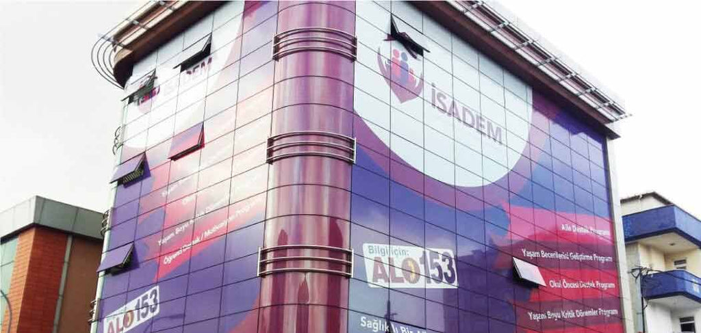 One Way Vision Baskı | Antik Reklam - ANTİK REKLAM