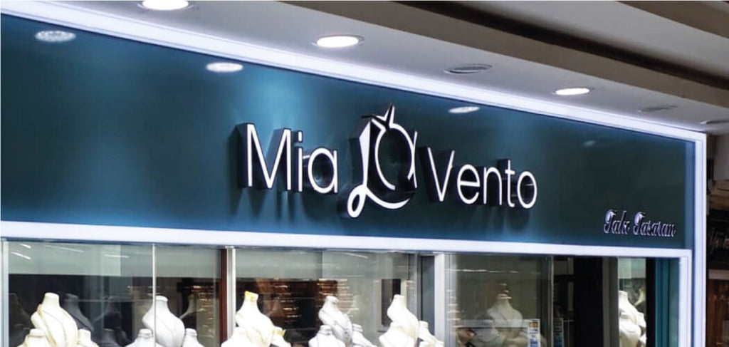 Mia Lovento Kutu Harf Tabela | Antik Reklam Referans Çalışması - ANTİK REKLAM