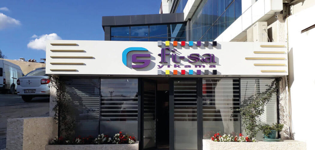 Fi-sa Yıkama Kutu Harf Tabela | Antik Reklam Referans Çalışması - ANTİK REKLAM