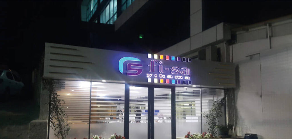 Fi-sa Yıkama Kutu Harf Tabela | Antik Reklam Referans Çalışması - ANTİK REKLAM