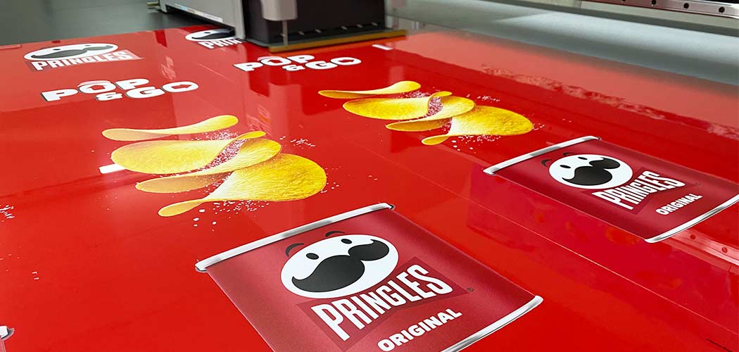 Pringles Reklam Ürünü UV Baskı | Antik Reklam - ANTİK REKLAM