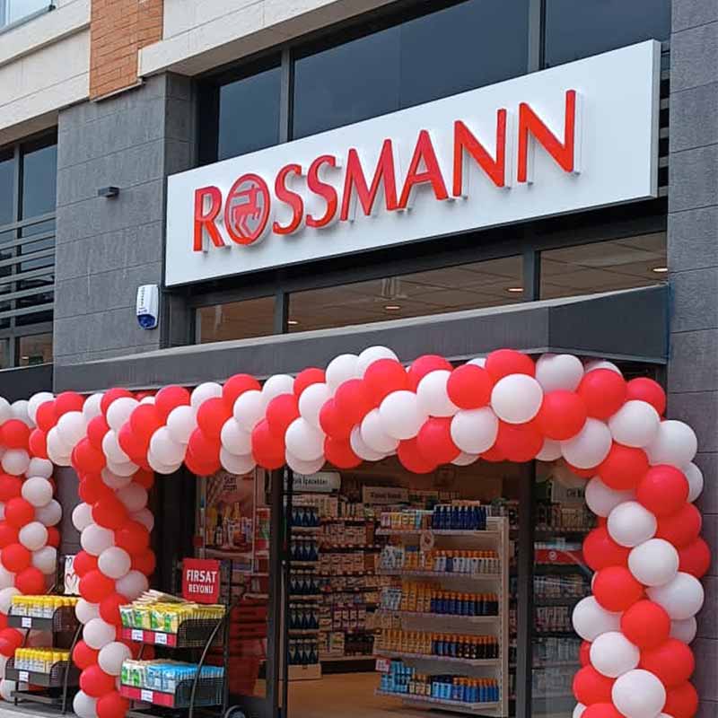 Rossmann Kutu Harf Tabela | Antik Reklam Referans Çalışması - ANTİK REKLAM