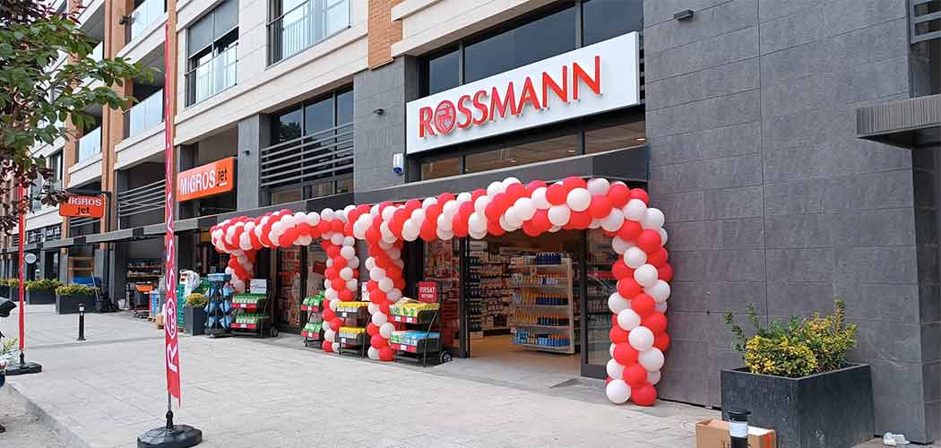 Rossmann Kutu Harf Tabela | Antik Reklam Referans Çalışması - ANTİK REKLAM