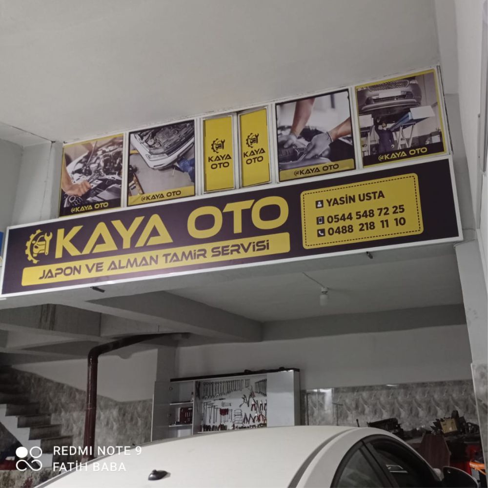 Kaya Oto Vinil Germe Tabela | Antik Reklam - ANTİK REKLAM