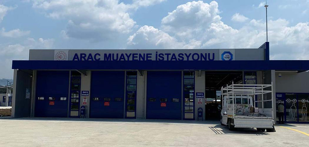 TÜVTÜRK Araç Muayene İstasyonu Kutu Harf Tabela | Antik Reklam Referans Çalışması - ANTİK REKLAM