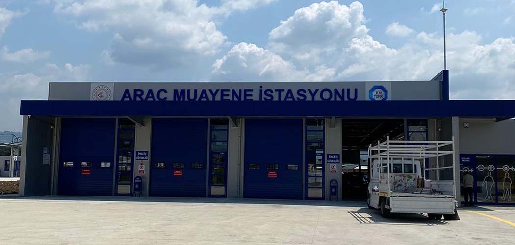 TÜVTÜRK Araç Muayene İstasyonu Kutu Harf Tabela | Antik Reklam Referans Çalışması - ANTİK REKLAM