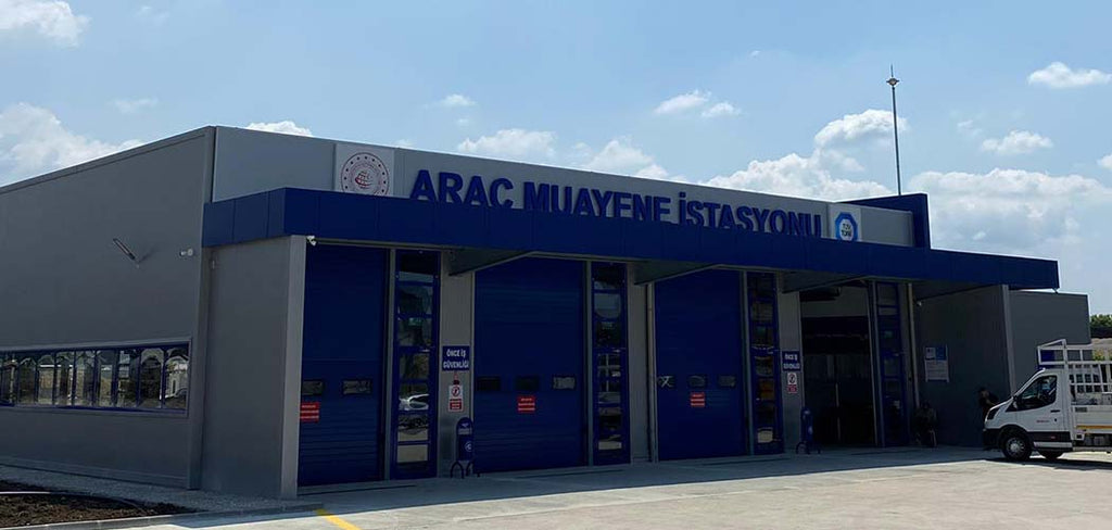 TÜVTÜRK Araç Muayene İstasyonu Kutu Harf Tabela | Antik Reklam Referans Çalışması - ANTİK REKLAM