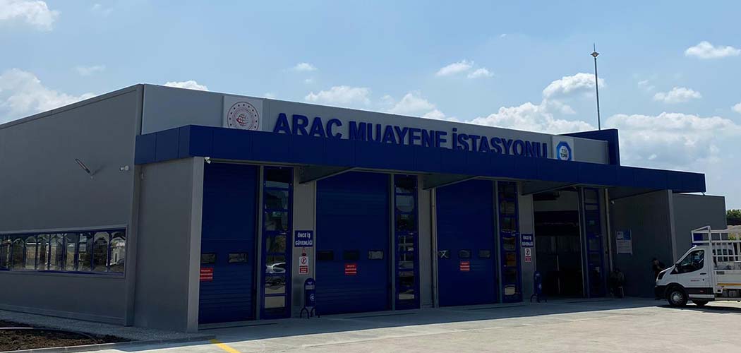 TÜVTÜRK Araç Muayene İstasyonu Kutu Harf Tabela | Antik Reklam Referans Çalışması - ANTİK REKLAM