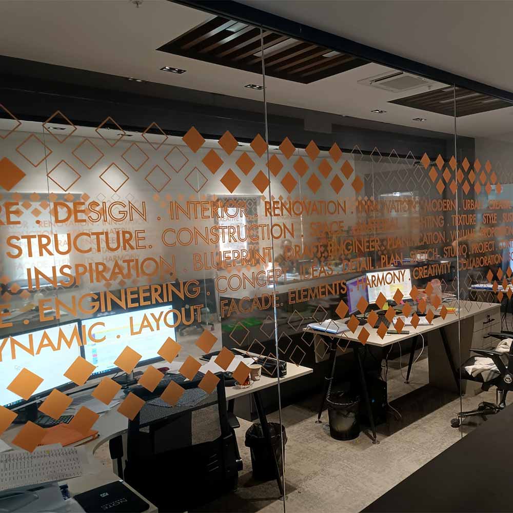 Renkli Cam Giydirme | Antik Reklam - ANTİK REKLAM