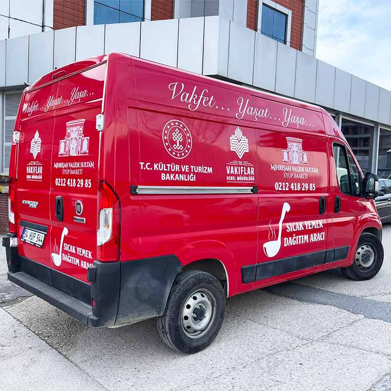 T.C. Kültür ve Turizm Bakanlığı Araç Giydirme | Antik Reklam - ANTİK REKLAM