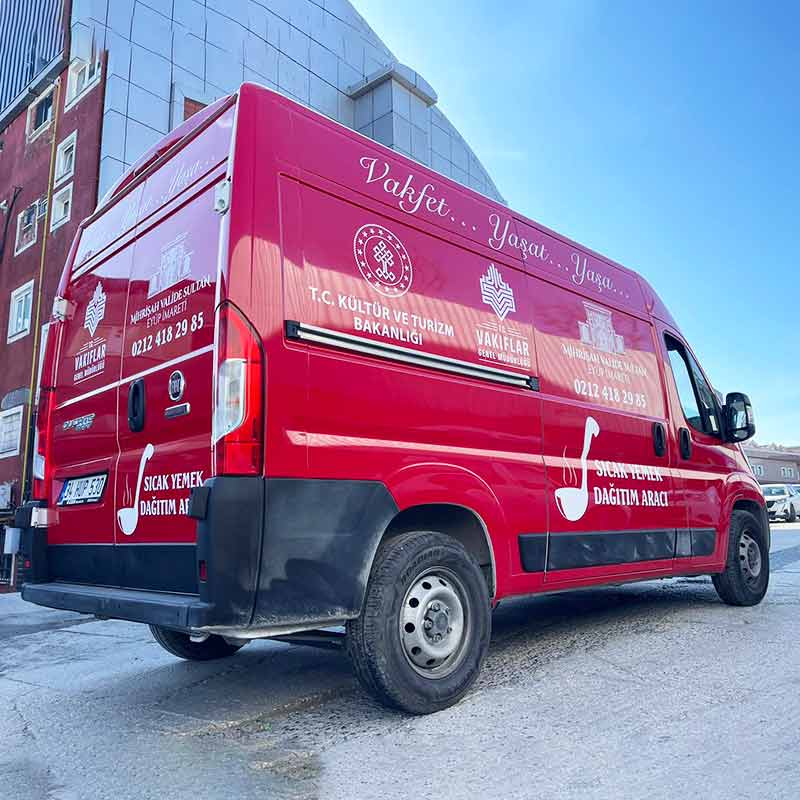 T.C. Kültür ve Turizm Bakanlığı Araç Giydirme | Antik Reklam - ANTİK REKLAM