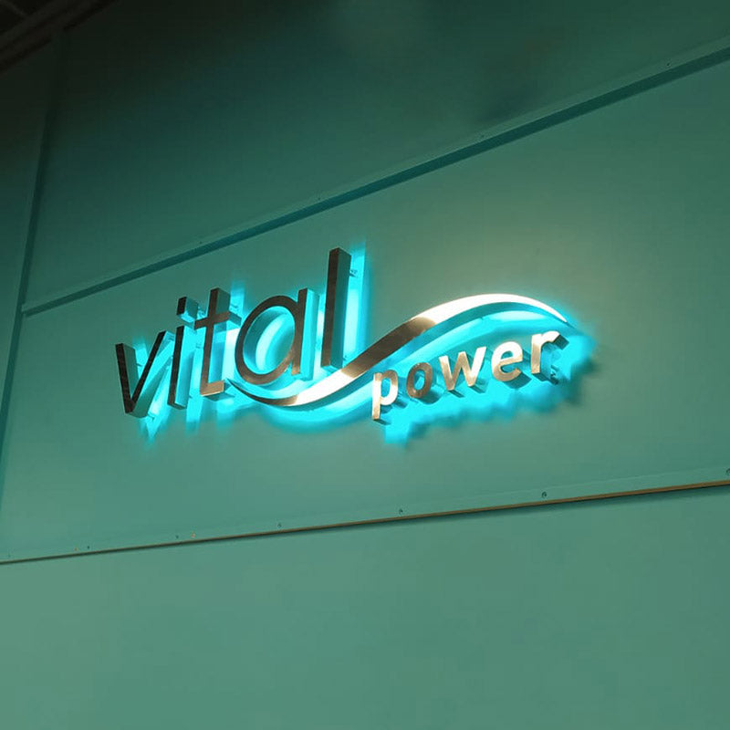Vital Power Kutu Harf Tabela | Antik Reklam Referans Çalışması - ANTİK REKLAM