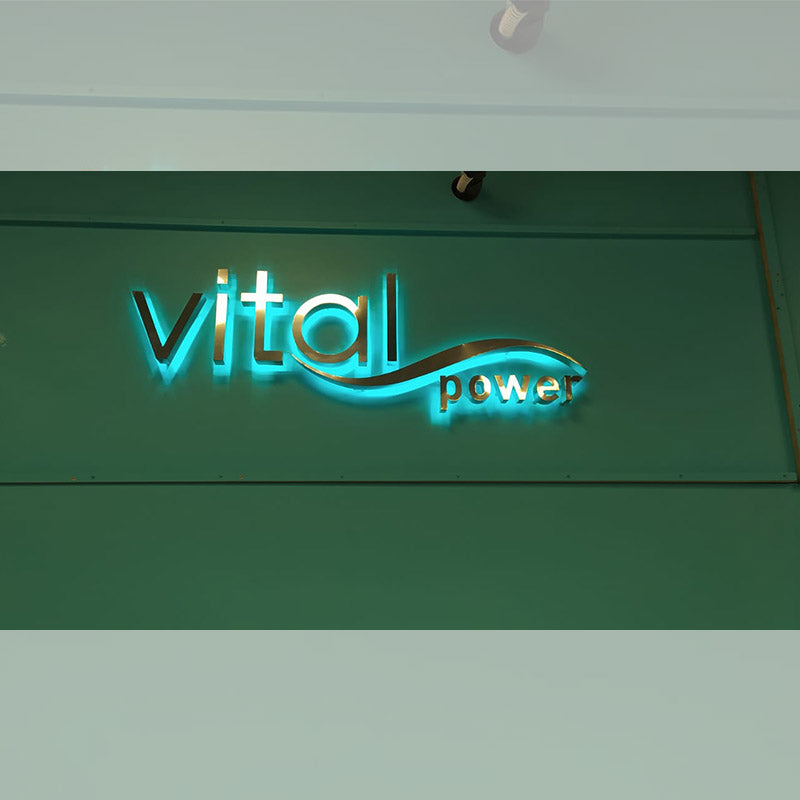 Vital Power Kutu Harf Tabela | Antik Reklam Referans Çalışması - ANTİK REKLAM