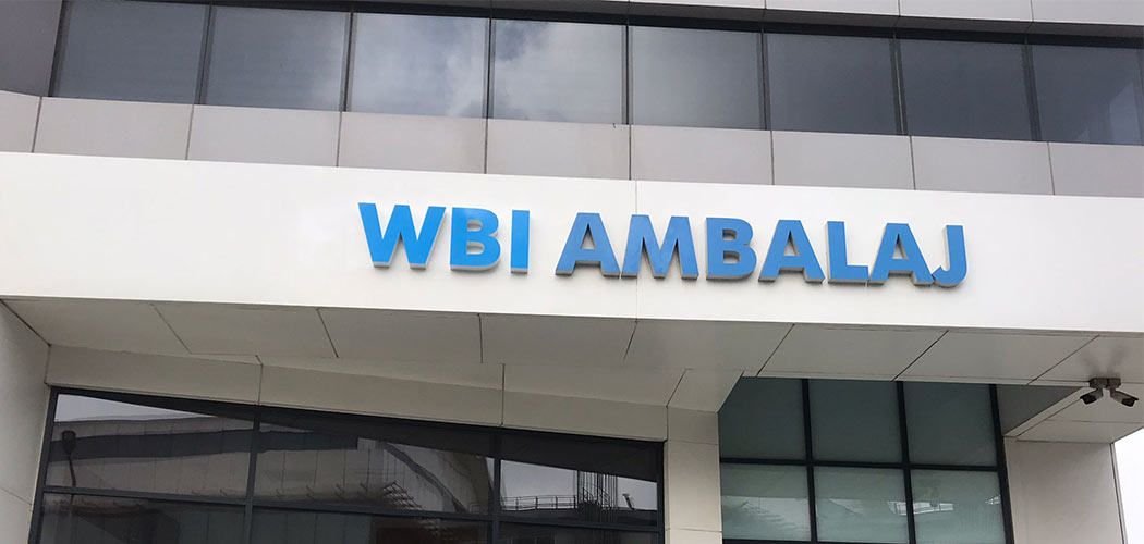 WBI Kutu Harf Tabela | Antik Reklam Referans Çalışması - ANTİK REKLAM