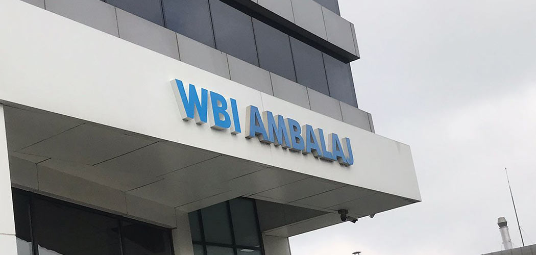 WBI Kutu Harf Tabela | Antik Reklam Referans Çalışması - ANTİK REKLAM