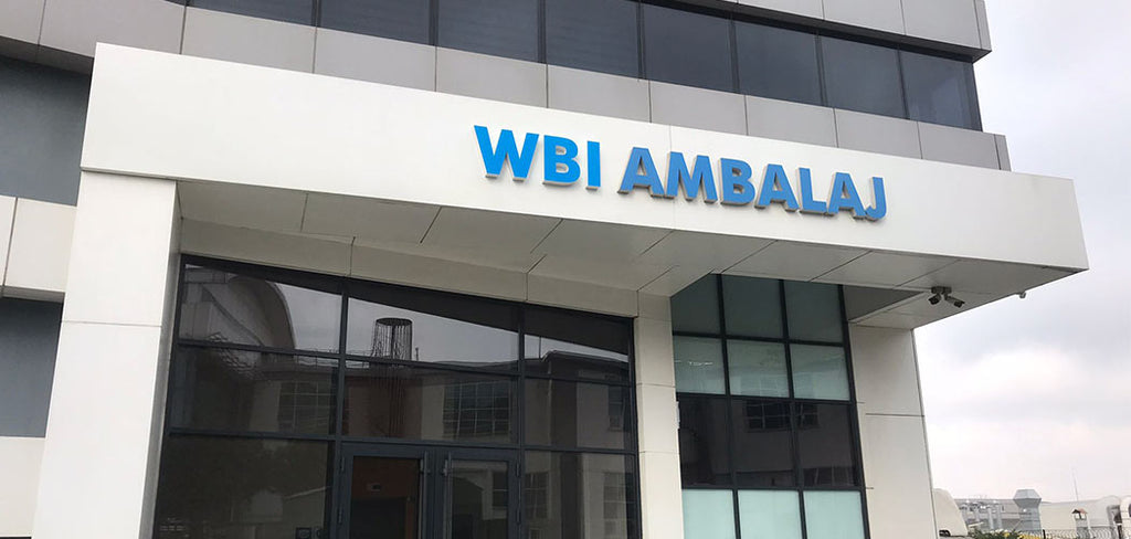 WBI Kutu Harf Tabela | Antik Reklam Referans Çalışması - ANTİK REKLAM