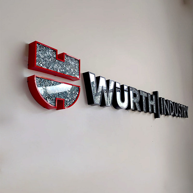 Würth Kutu Harf Tabela | Antik Reklam Referans Çalışması - ANTİK REKLAM