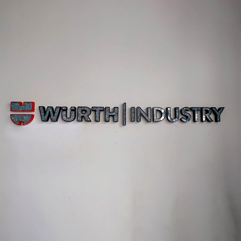 Würth Kutu Harf Tabela | Antik Reklam Referans Çalışması - ANTİK REKLAM