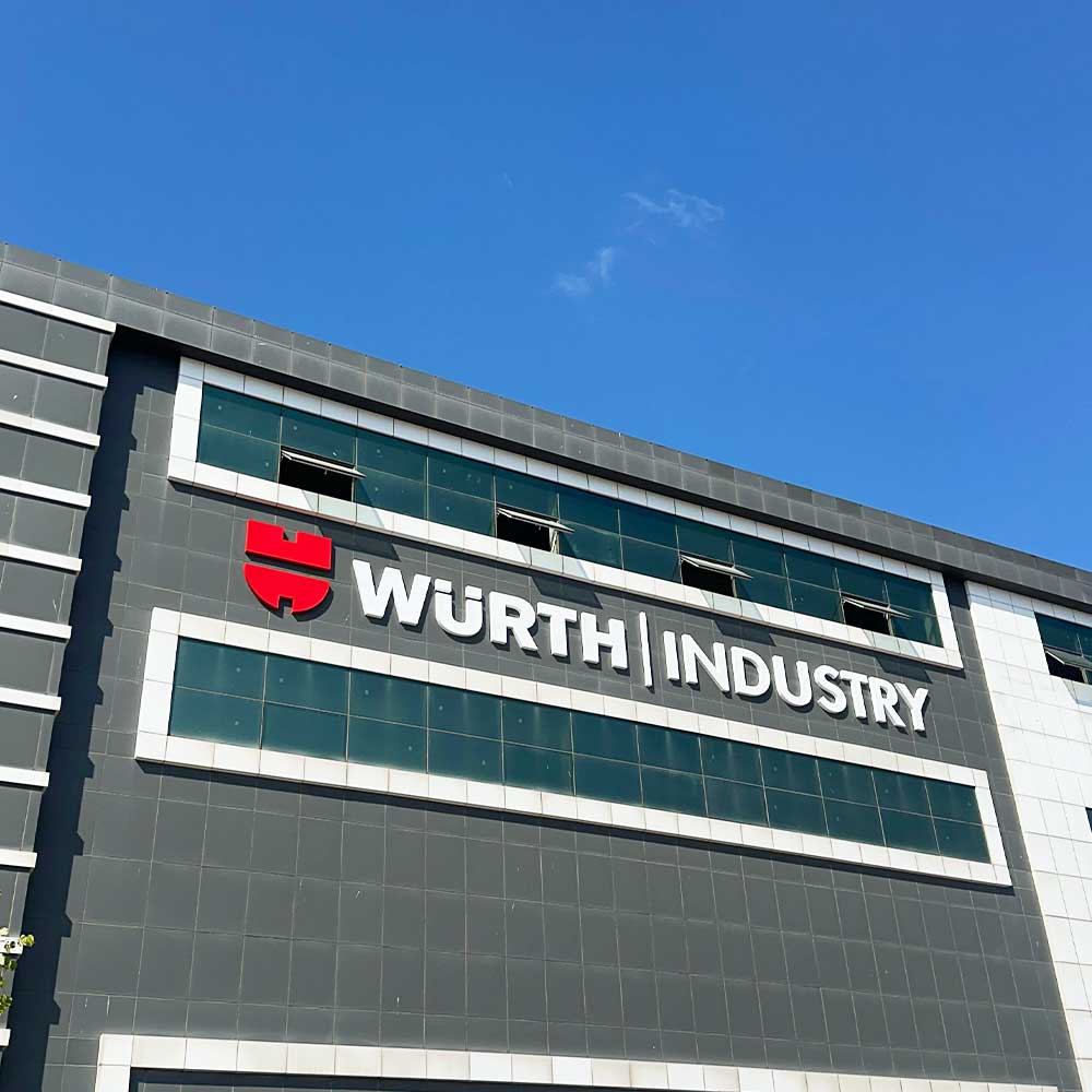 Würth Kutu Harf Tabela | Antik Reklam Referans Çalışması - ANTİK REKLAM