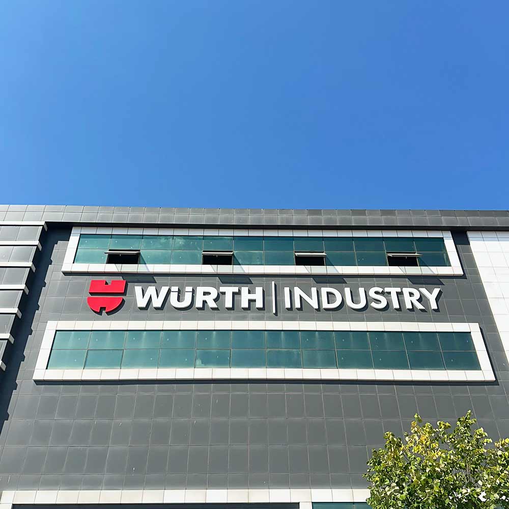 Würth Kutu Harf Tabela | Antik Reklam Referans Çalışması - ANTİK REKLAM